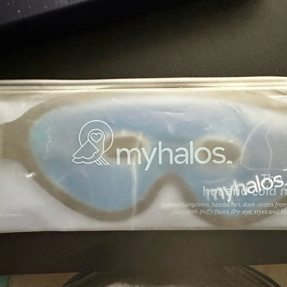 Myhalos Blue Hot and Cold Eye Mask